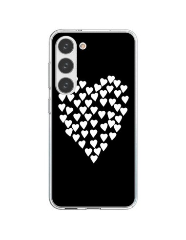 Cover Samsung Galaxy S23 5G Cuore nei cuori Bianco - Project M