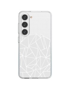 Samsung Galaxy S23 5G Case Lines Grid Abstract Black...
