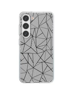 Samsung Galaxy S23 5G Case Lines Triangles Full Grid...