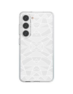 Samsung Galaxy S23 5G Case Lines Mirrors Grid Triangles...