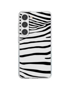 Coque Samsung Galaxy S23 5G Zebre Zebra Noir Transparente...