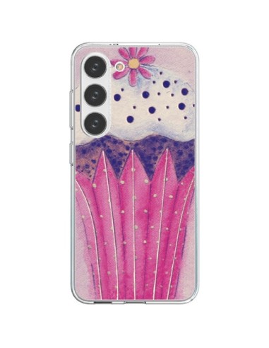 Samsung Galaxy S23 5G Case Cupcake Pink - Irene Sneddon