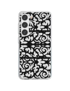 Samsung Galaxy S23 5G Case Abstract Black and White -...