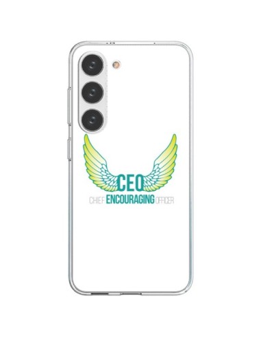 Coque Samsung Galaxy S23 5G CEO Chief Encouraging Officer Vert - Shop Gasoline