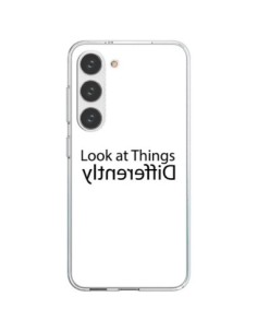 Cover Samsung Galaxy S23 5G Look at Different Things Nero...