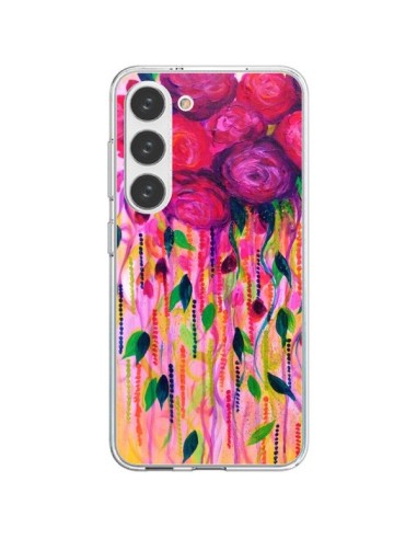 Coque Samsung Galaxy S23 5G Roses Rouges - Ebi Emporium
