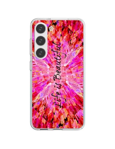 Cover Samsung Galaxy S23 5G Life is Beautiful - Ebi Emporium