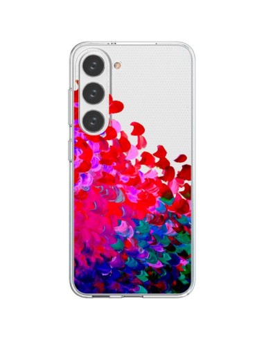 Cover Samsung Galaxy S23 5G Creation in Colore Rosa Trasparente - Ebi Emporium