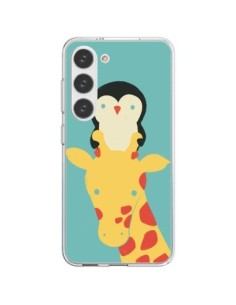 Cover Samsung Galaxy S23 5G Giraffa Pinguino Better View...