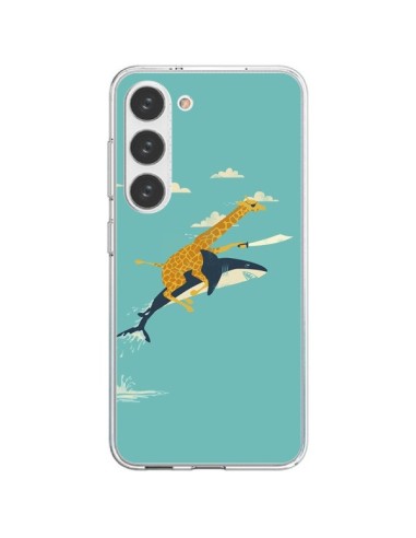 Coque Samsung Galaxy S23 5G Girafe Epee Requin Volant - Jay Fleck
