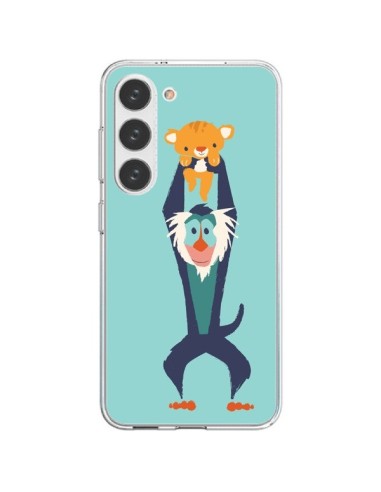 Coque Samsung Galaxy S23 5G Futur Roi Lion King Rafiki - Jay Fleck