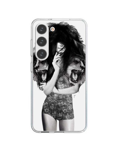 Samsung Galaxy S23 5G Case Girl Lion - Jenny Liz Rome