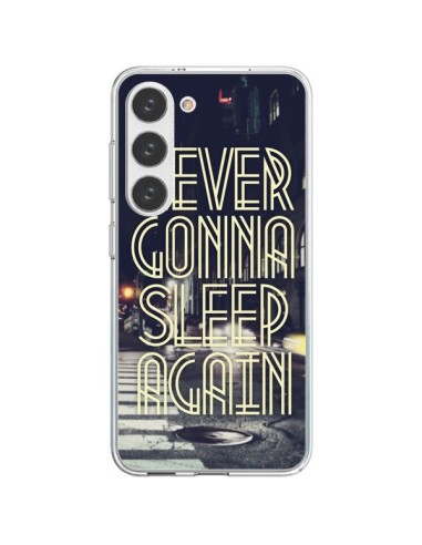 Coque Samsung Galaxy S23 5G Never Gonna Sleep New York City - Javier Martinez