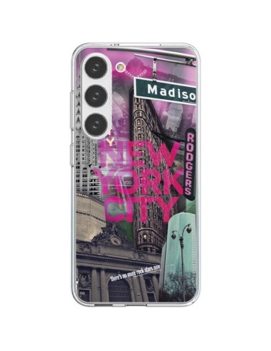 Coque Samsung Galaxy S23 5G New York City Rose - Javier Martinez