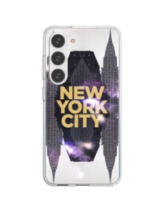 Cover Samsung Galaxy S23 5G New York City Arancione -...