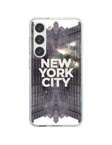 Coque Samsung Galaxy S23 5G New York City Gris - Javier Martinez