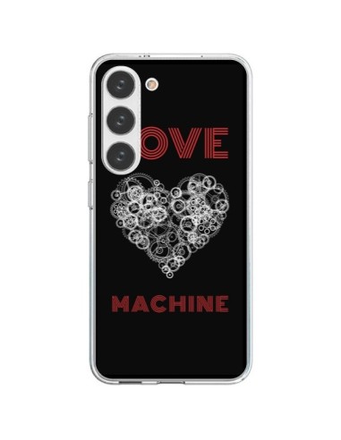 Coque Samsung Galaxy S23 5G Love Machine Coeur Amour - Julien Martinez