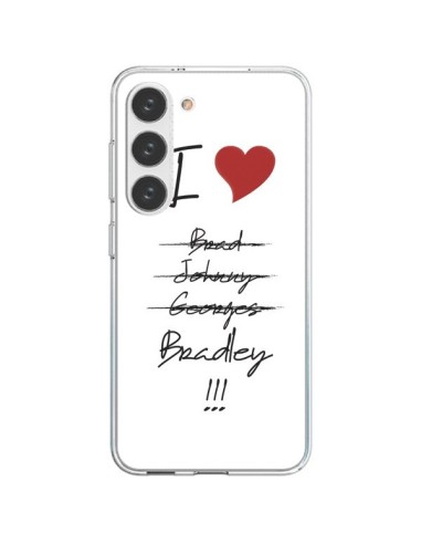 Cover Samsung Galaxy S23 5G I Love Bradley Cuore Amore - Julien Martinez