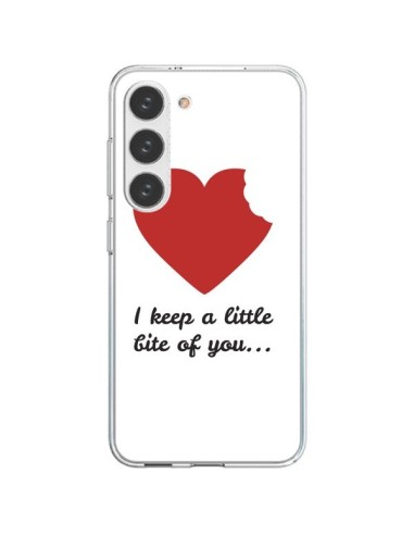 Cover Samsung Galaxy S23 5G I Keep a little bite of you Coeur Amore Amour - Julien Martinez