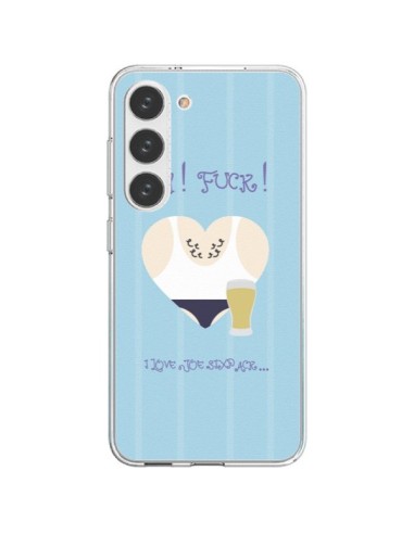 Cover Samsung Galaxy S23 5G Homme Man Fuck Amore Coeur Amour - Julien Martinez