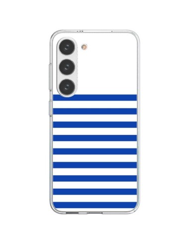 Cover Samsung Galaxy S23 5G Mariniere Blu - Jonathan Perez