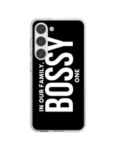Cover Samsung Galaxy S23 5G In our family i'm the Bossy...