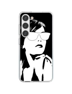 Samsung Galaxy S23 5G Case Girl Eyesali White - Jonathan...
