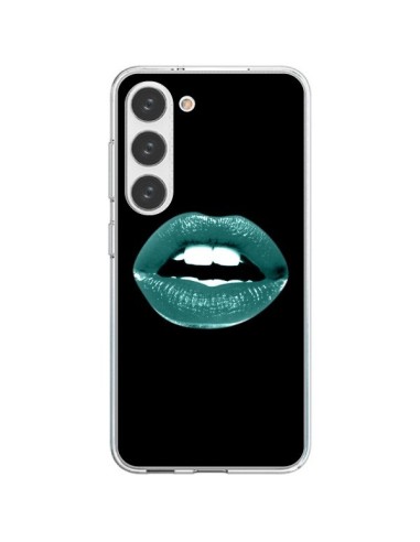 Samsung Galaxy S23 5G Case Lips Blue - Jonathan Perez