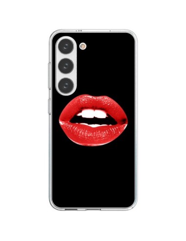 Coque Samsung Galaxy S23 5G Lèvres Rouges - Jonathan Perez