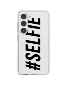 Cover Samsung Galaxy S23 5G Hashtag Selfie Trasparente -...