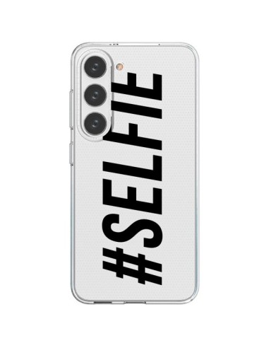 Samsung Galaxy S23 5G Case Hashtag Selfie Clear - Jonathan Perez