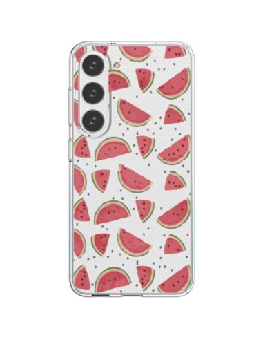 Cover Samsung Galaxy S23 5G Anguria Frutta Trasparente - Dricia Do
