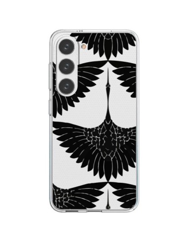 Cover Samsung Galaxy S23 5G Pavone Trasparente - Dricia Do