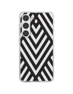 Cover Samsung Galaxy S23 5G Geometrico Azteco Nero...