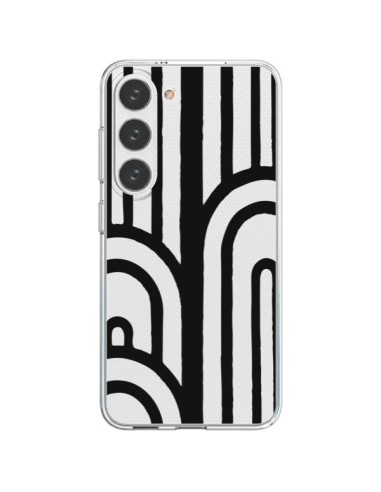 Samsung Galaxy S23 5G Case Geometrico Black Clear - Dricia Do