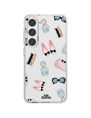 Cover Samsung Galaxy S23 5G Essential Beautiful Bellezza Essenziale Trasparente - kateillustrate