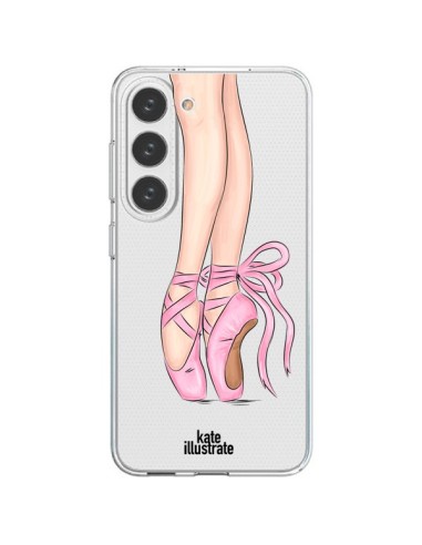 Samsung Galaxy S23 5G Case Ballerina Danza Clear - kateillustrate