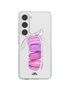 Coque Samsung Galaxy S23 5G Macarons Pink Purple Rose...