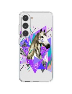 Cover Samsung Galaxy S23 5G Unicorno Azteco Trasparente -...