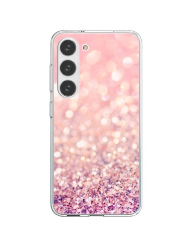 Coque Samsung Galaxy S23 5G Paillettes Blush - Lisa Argyropoulos