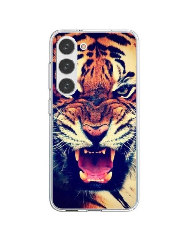 Coque Samsung Galaxy S23 5G Tigre Swag Roar Tiger - Laetitia