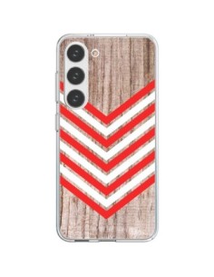 Cover Samsung Galaxy S23 5G Tribale Azteco Legno Wood...