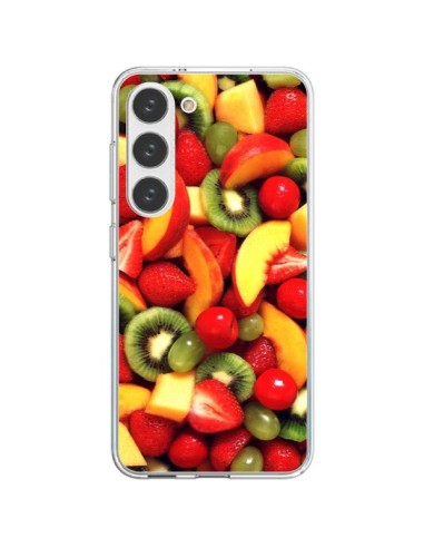 Coque Samsung Galaxy S23 5G Fruit Kiwi Fraise - Laetitia