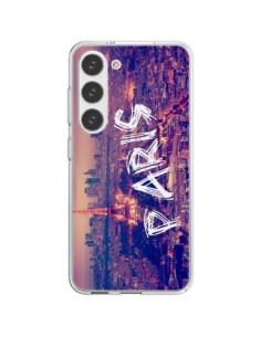 Cover Samsung Galaxy S23 5G Paris Tour Eiffel Tower Nuit...