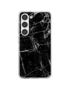 Coque Samsung Galaxy S23 5G Marbre Marble Noir Black -...