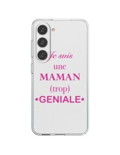 Cover Samsung Galaxy S23 5G Sono una Mamma geniale...