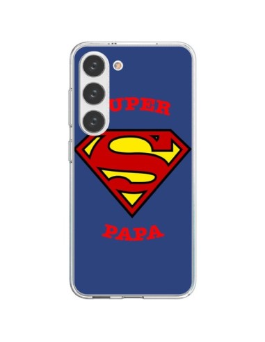 Coque Samsung Galaxy S23 5G Super Papa Superman - Laetitia