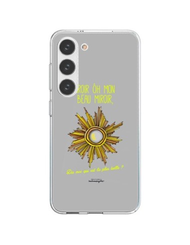 Coque Samsung Galaxy S23 5G Miroir Qui est la plus belle - Leellouebrigitte