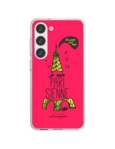 Coque Samsung Galaxy S23 5G Je suis Parisienne La Tour...
