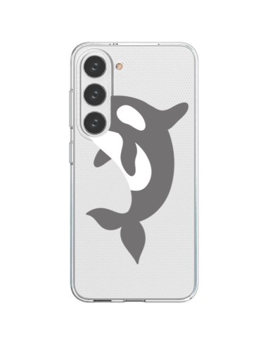 Samsung Galaxy S23 5G Case Orca Ocean Clear - Petit Griffin